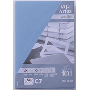 1001 Pkg 5 Kuverts C7 marienblau