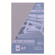 1001 emb. 5 cart. A7 gris clair
