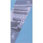 1001 Pkg 5 Kuverts azur