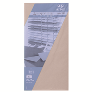 1001 Pkg 5 Kuverts taupe
