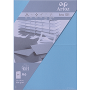 1001 emb. 5 cart. A6 azur