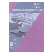 1001 Pkg 5 Karten A6 flieder