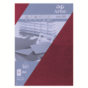 1001 emb. 5 cart. A6 bordeaux