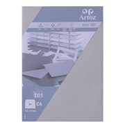 1001 Pkg 5 Kuverts C6 lichtgrau