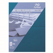 1001 Pkg 5 Karten E6 petrol