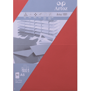 1001 Pkg 5 Karten A5 rot