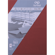 1001 emb. 5 cart. A5 bordeaux