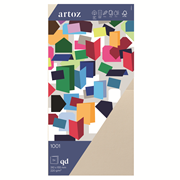 1001 Pkg 5 Karten qd chamois