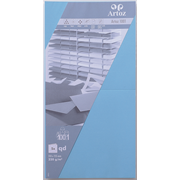 1001 Pkg 5 Karten qd azur