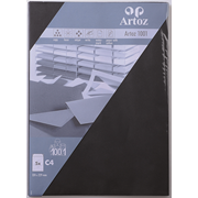 1001 Pkg 5 Kuverts C4 schwarz
