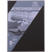 1001 Pkg 5 Karten A4 schwarz