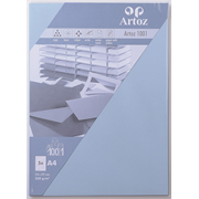 1001 Pkg 5 Karten A4 pastellblau