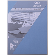 1001 Pkg 5 Bogen A4 marienblau