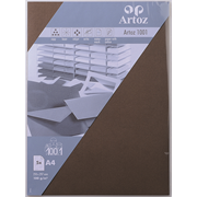 1001 Pkg 5 Bogen A4 braun