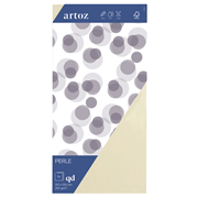 Perle Pkg 5 Karten qd ivory