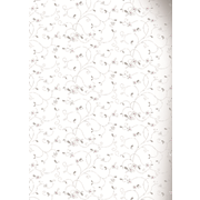 Designpapier: Blühend weiss