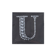 Strass Monogramm U