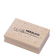 Stempel Herzlich Willkommen