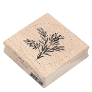Stempel Zweig rund