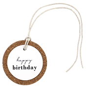 Étiquette volante happy Birthday