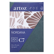 Nordana Pkg. 5 Kuverts C7 petrol glow