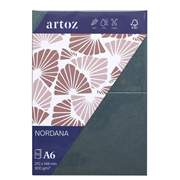 Nordana Pkg5 carte A6 petrol glow