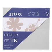 Floretta Pkg5 Tischk. l.grey