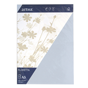 Floretta Pkg5 carte A5 l.blue