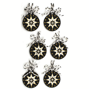 A-W: Weihnachtskugel schwarz