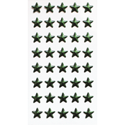 A-W: strass étoile vert
