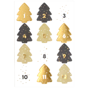 Sticker Advent Tannenbaum Basic