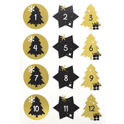 Autocollant Advent Mix