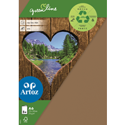 Green Line Pkg 5 Karten A6 grocer Kr.