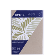 Green Line Pkg 5 Kuverts E6 desert
