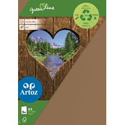 Green Line Pkg 5 Karten A5 grocer Kr.