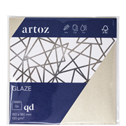 Glaze Pkg5 Umschlag qd M white shine