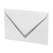 1001 envel. <C7 blanc fleur