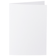 1001 cartes A6 blanc fleur