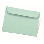 1001 enveloppes C6 menthe