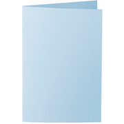 1001 cartes B6 bleu pastel