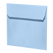 1001 envel. carr. bleu pastel