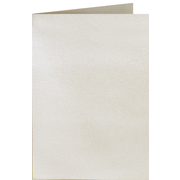Glaze carte A6 white shine