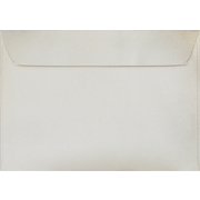 Glaze Umschlag C6 white shine