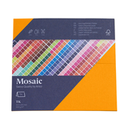 Mosaic 5 Tischkarten papaya