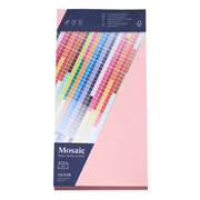 Mosaic 20 DL C6/5 Kuverts rosa