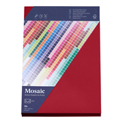 Mosaic 20 Kuverts B6 weinrot