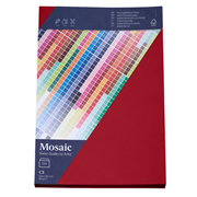 Mosaic 20 Kuverts C5 weinrot