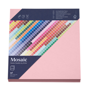 Mosaic 20 Karten qd rosa