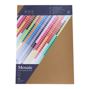 Mosaic 5 Karten A4 natur