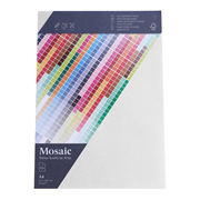 Mosaic 25 feuilleA4 blanc